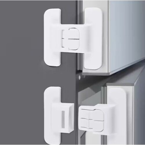 4 Adet Buzdolabı Çekmece ve Dolap Kapağı Çocuk Kilidi