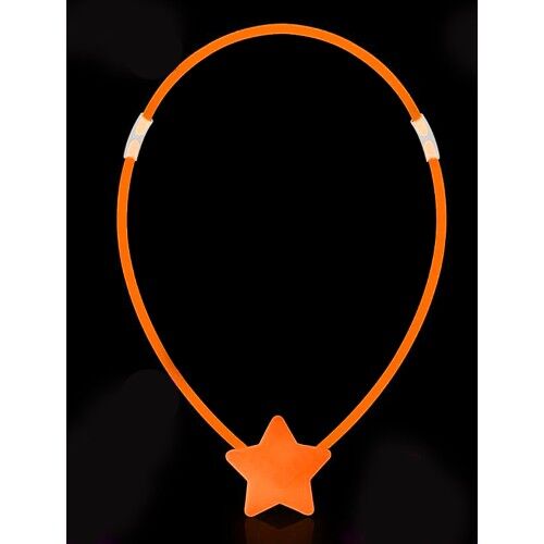 Glow Yıldız Kolye - Glow Kolye - Glow Partisi Yıldız Kolye 6 Adet