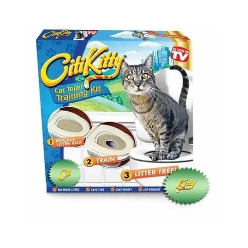 CitiKitty Klozet Kedi Tuvaleti Eğitim Seti
