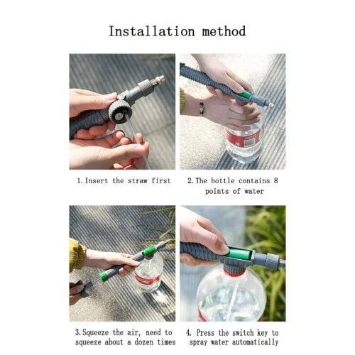 Çok Fonksiyonlu Basınçlı Su Püskürtme Tabancası