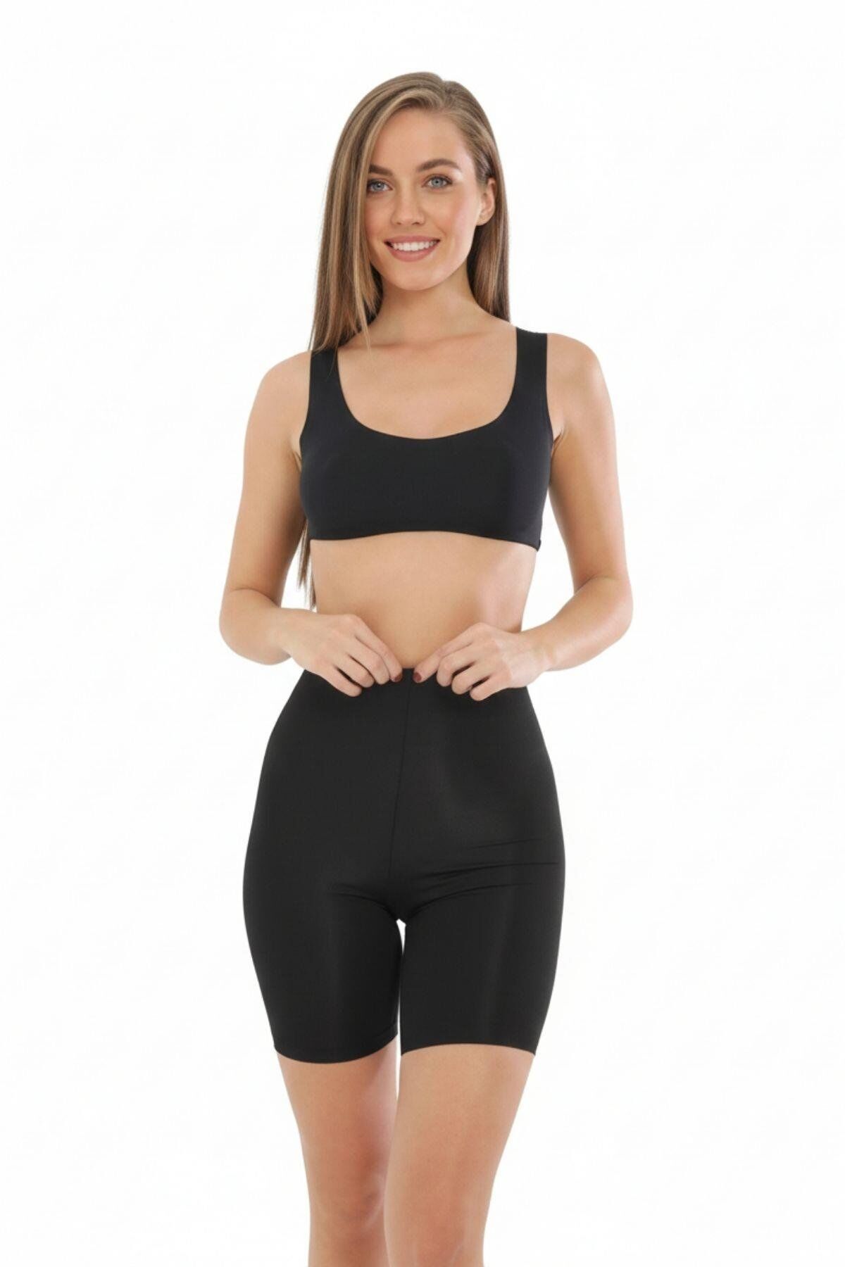 LAZER KESİM PAÇALI KORSE  KADIN AK4201