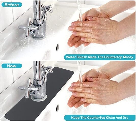 Su Emici Sihirli Lavabo Kenar Matı