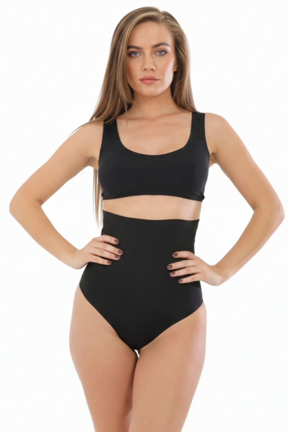 YÜKSEK BEL SLİP KORSE  KADIN AK4202
