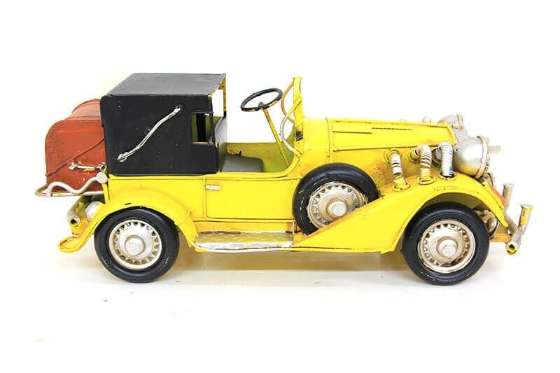 El Yapımı Klasik Araba Maketi