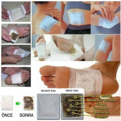 Ayak Detox Bandı 10 Adet