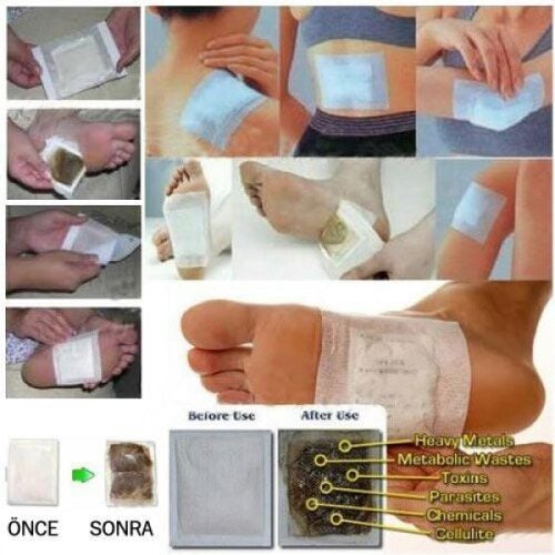 Ayak Detox Bandı 10 Adet