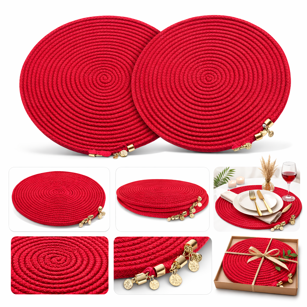 Amerikan Servis Kırmızı 6'Lı