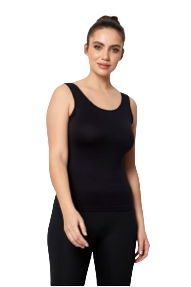 DİKİŞSİZ BAYAN KALIN ASKILI ATLET  KADIN AK4242