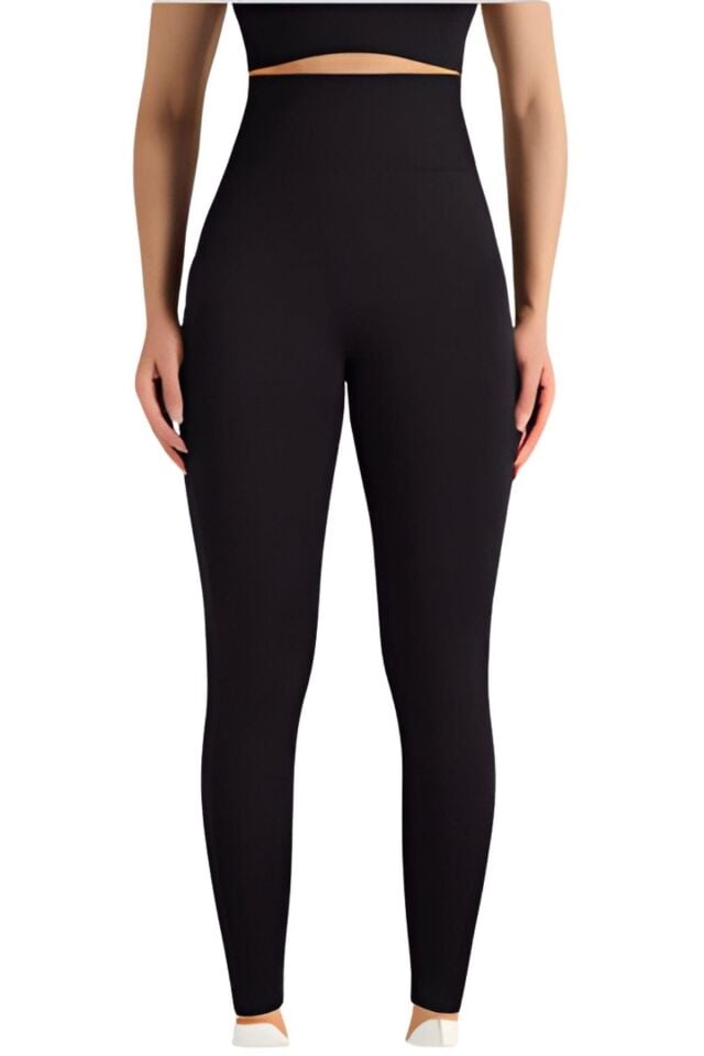 DİKİŞSİZ DÜZ TAYT  KADIN AK4251