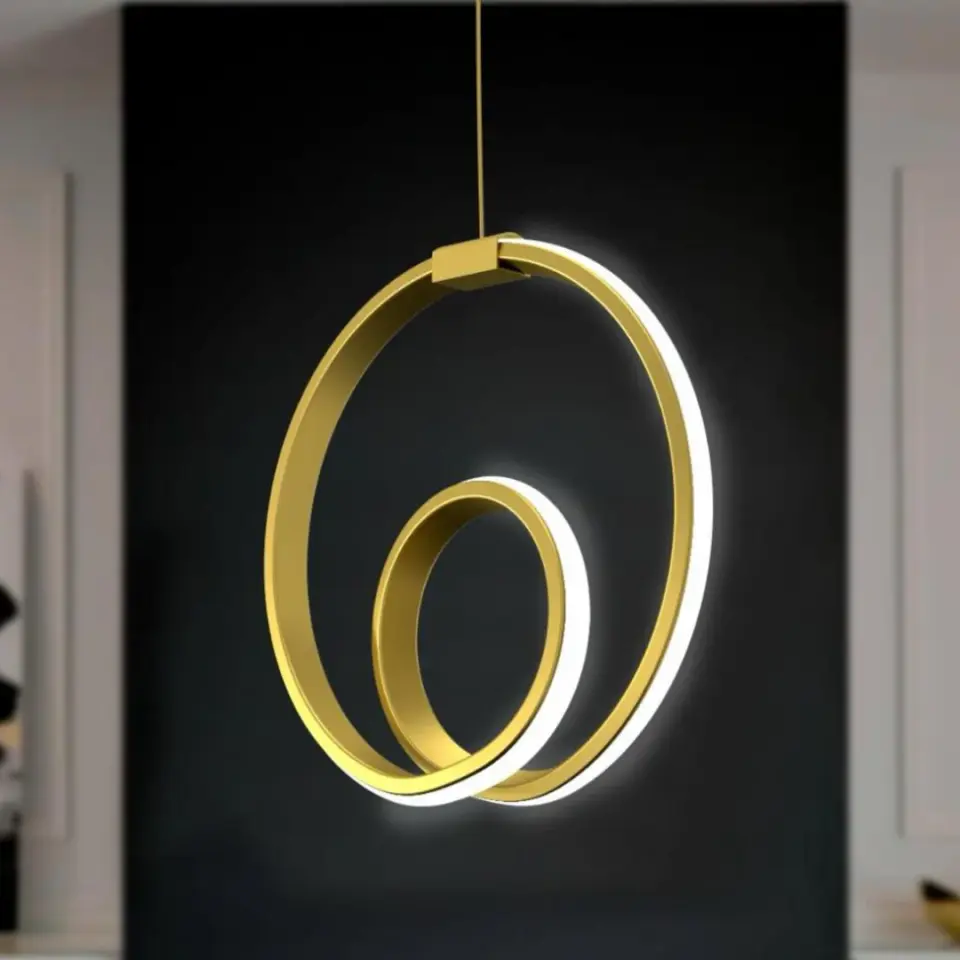 Orjin Eskitme Tekli Sarkıt Led Günışığı Ultra Ledli Salon Mutfak Oda Hol Ledli Avize