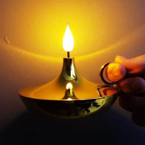 Dekoratif Gold Pilli Mum