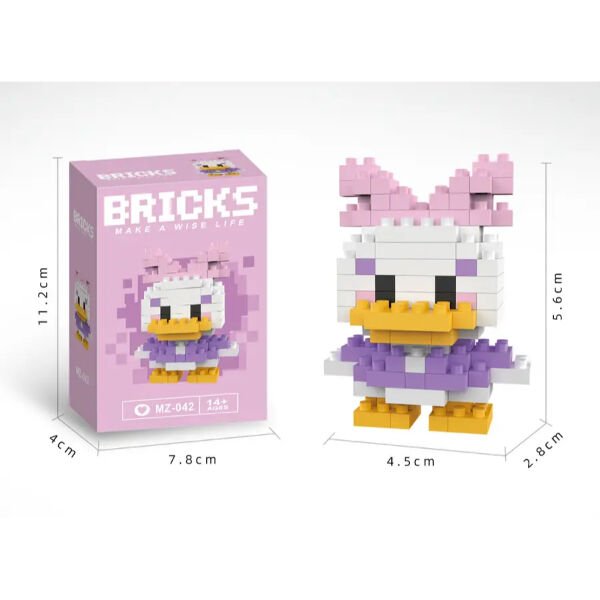 Bricks Daisy Duck Mini Lego Figürü