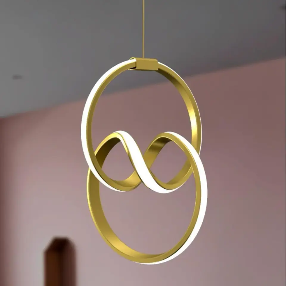 Emily Eskitme Tekli Sarkıt Led Günışığı Ultra Ledli Salon Mutfak Oda Hol Ledli Avize