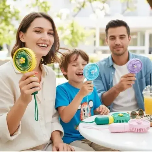 Usb'li Mini El Fanı