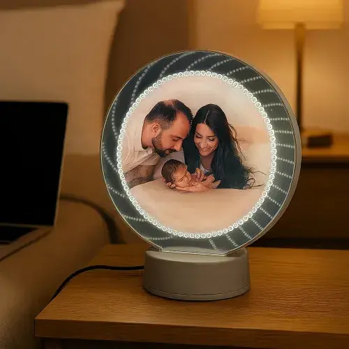 Derinlik Gösteren Yuvarlak Sihirli Ayna