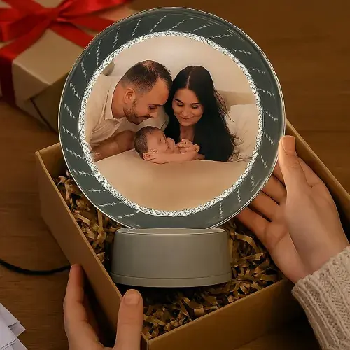 Derinlik Gösteren Yuvarlak Sihirli Ayna