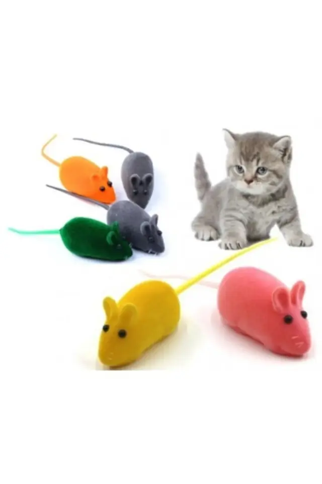 Kedi Eğitim Oyun Faresi 4 Adet