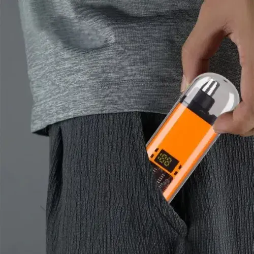 Cep Çakmak Model USB Şarjlı Burun Kulak Yanak Kıl Tüy Temizleme Makinesi