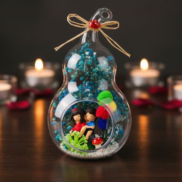 Mini Armut Teraryum - Özel Gün Hediyesi