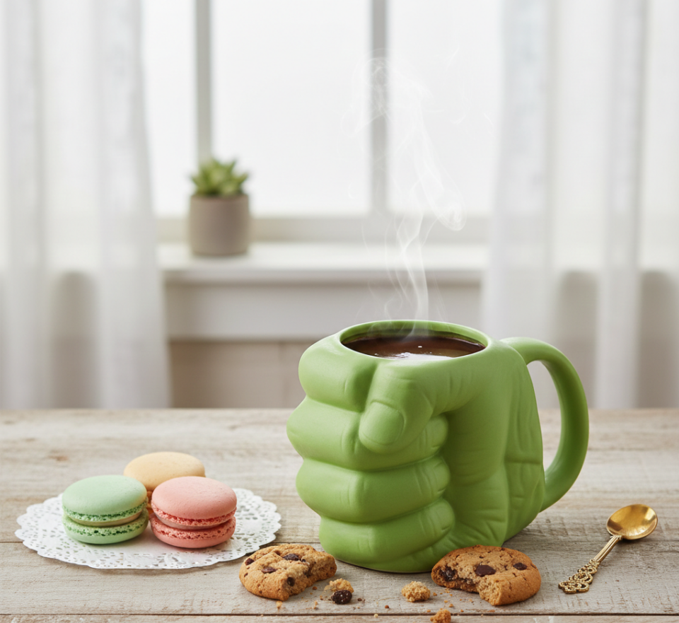 Hulk Yumruk Kupa Bardak