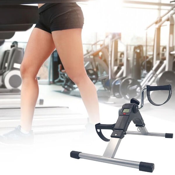 Dijital Göstergeli Pedallı Taşınabilir Egzersiz Aleti