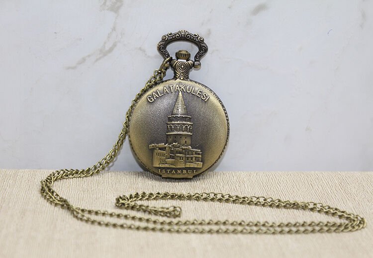 Galata Kulesi Tasarımlı Köstekli Saat