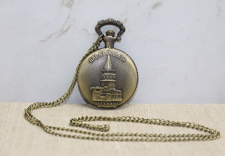 Galata Kulesi Tasarımlı Köstekli Saat