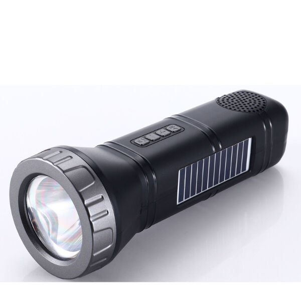 Güneş Enerjili Bluetooth Radyo Özellikli Kamp El Feneri