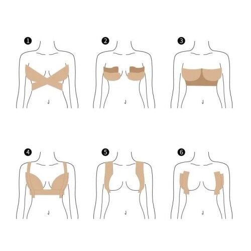 Göğüs Dikleştirme ve Şekillendirici Bant