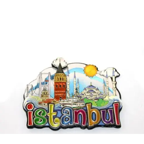 İstanbul Temalı Buzdolapı Süsü Magnet