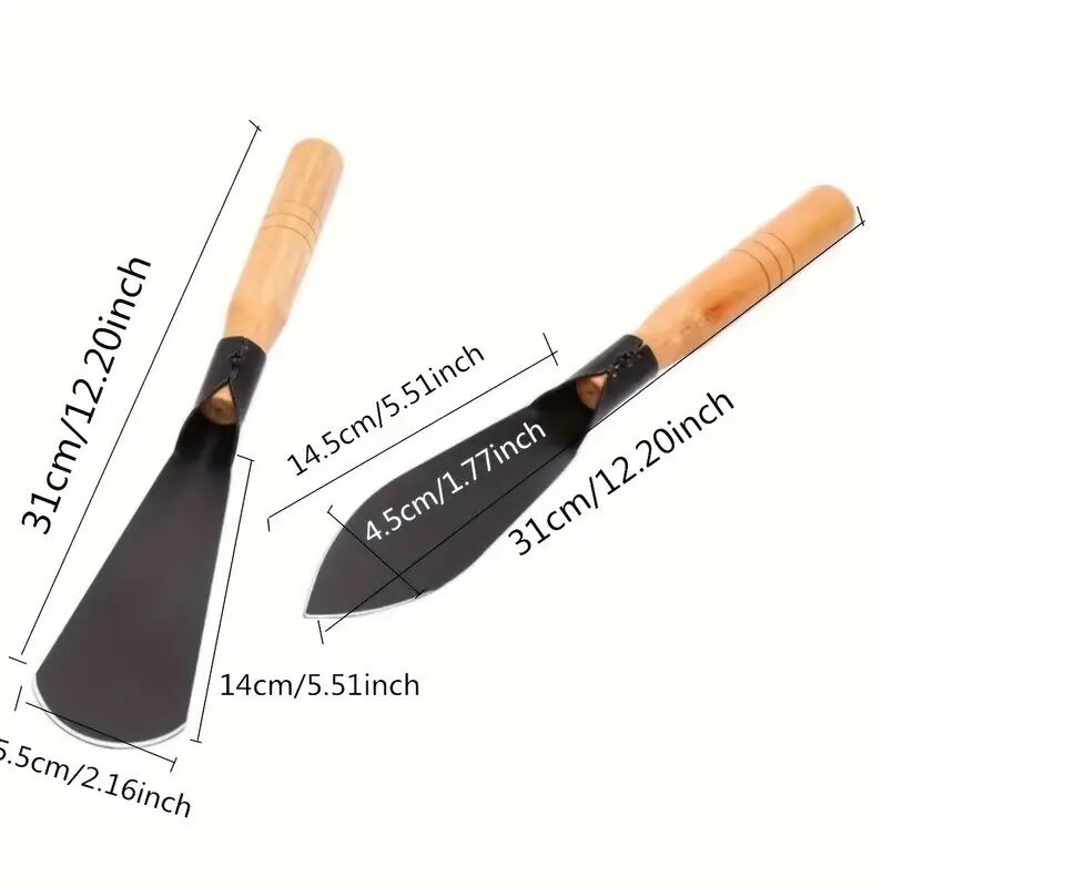 Ahşap Saplı Bahçe El Aletleri Seti 2 Adet