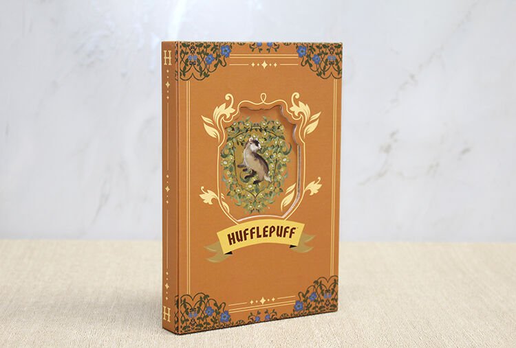 Harry Potter Hufflepuff Deri Defter