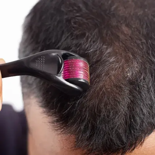 Derma Roller 0.5 mm Titanyum İğneli Cilt Bakım Aleti