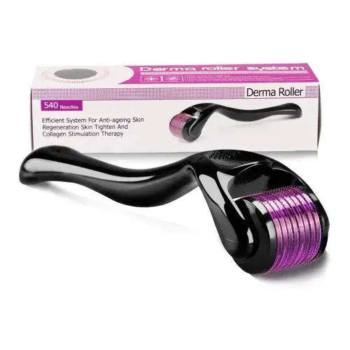 Derma Roller 0.5 mm Titanyum İğneli Cilt Bakım Aleti