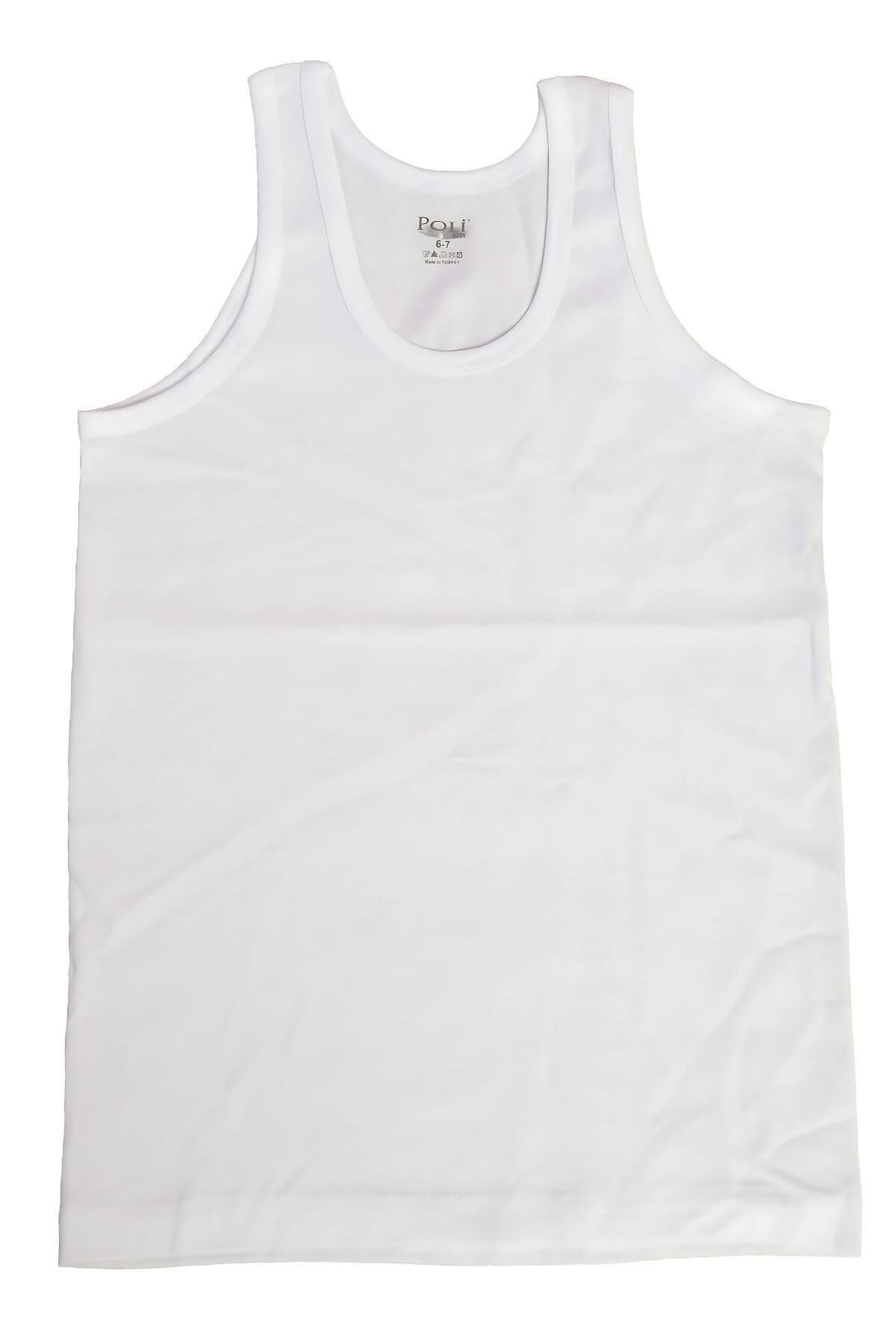 ERKEK ÇOCUK BEYAZ ATLET TEKLİ PAKET 316