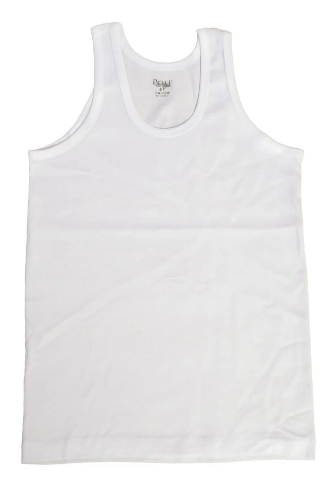 ERKEK ÇOCUK BEYAZ ATLET TEKLİ PAKET 316