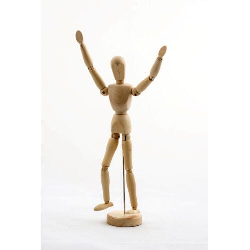 Ahşap Eskiz Manken 30 Cm
