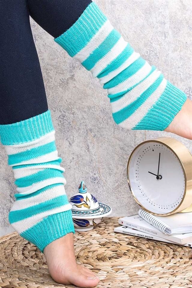 Kadın Çizgili Tozluk (5466)