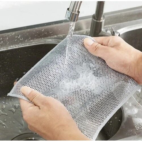 Islak ve Kuru Çok Amaçlı Tel Bulaşık Yıkama Bezi