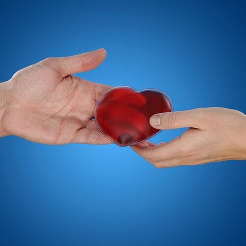 Kalp Şeklinde Sihirli Jel El Isıtıcı