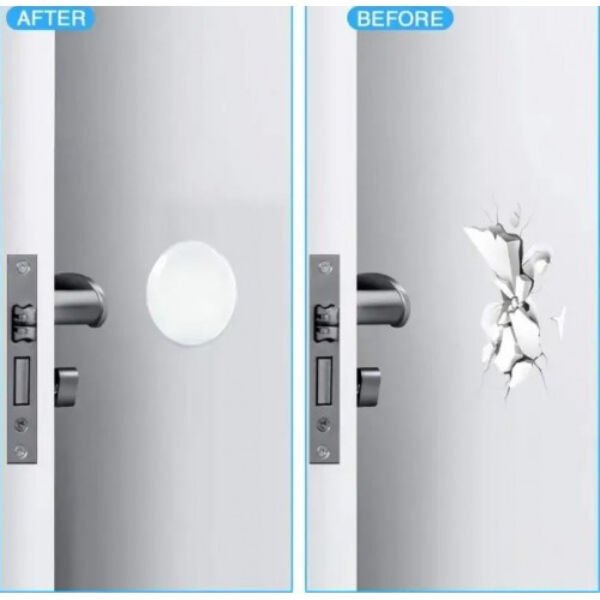 Şeffaf Silikon Mobilya ve Kapı Durdurucu Darbe Pedi 6'lı Set