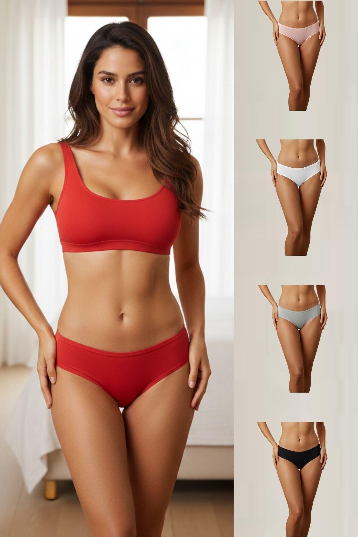 ANI DÜZ BRAZİLİAN 5 Lİ KÜLOT KADIN ANIDÜZ5