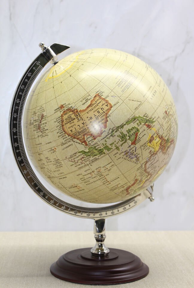 Dekoratif Masaüstü Dünya Küre - Model 1