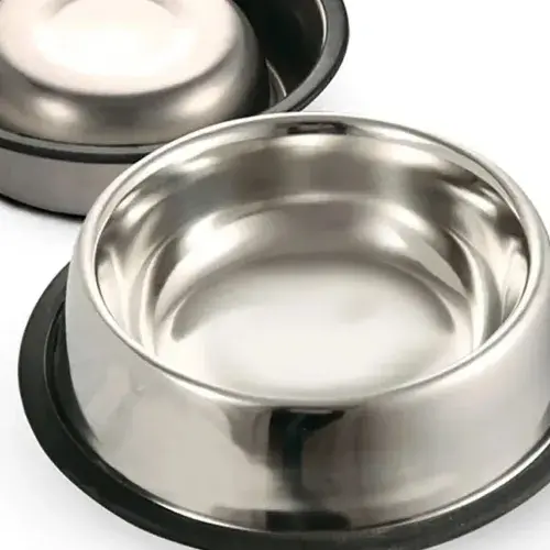 Paslanmaz Çelik Kedi/Köpek Mama Kabı