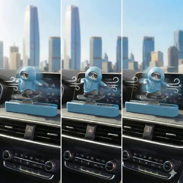 Hareketli Kaykay Figürlü Araç Numaratörü