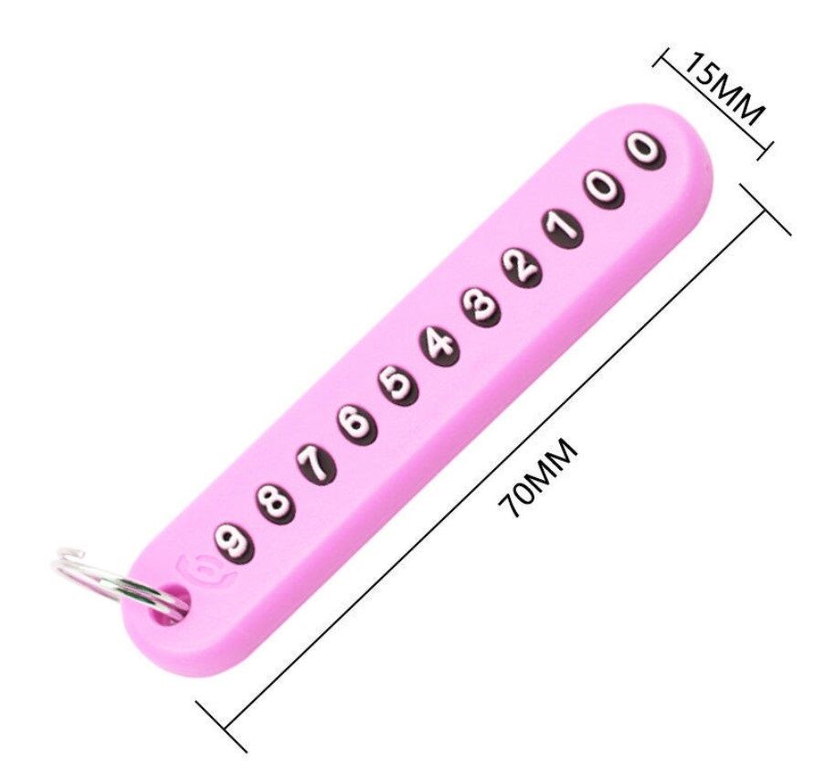 Mini Anahtarlık Çok Amaçlı Numaratör