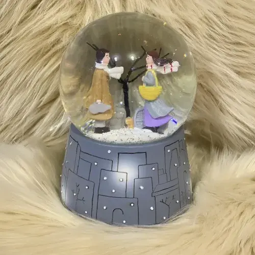 Kış Masalı Kar Küresi Orta Boy