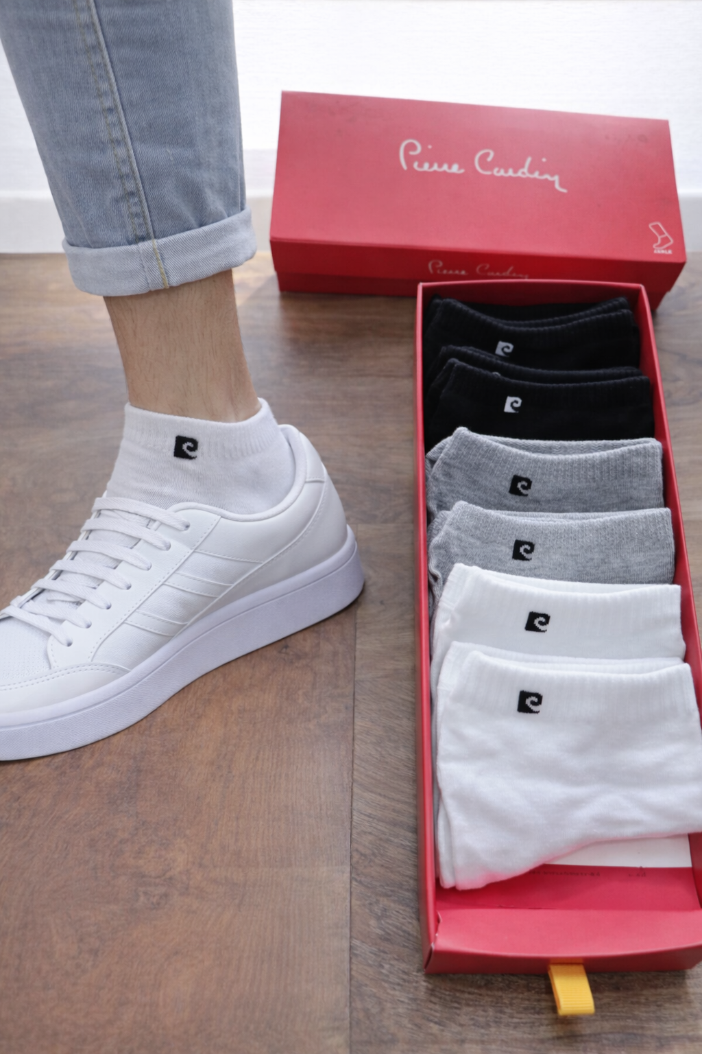 Pierre Cardin  Unisex 6'lı Çorap