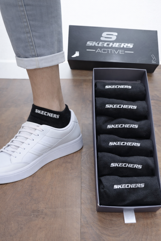 Skechers Unisex 6'lı Çorap