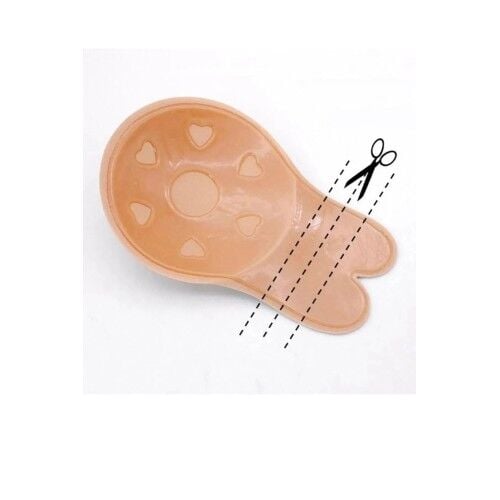 Krem Göğüs Ucu Kapatıcı ve Dikleştirici Hayalet Sütyen